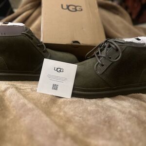 UGG Olive Suede Boots